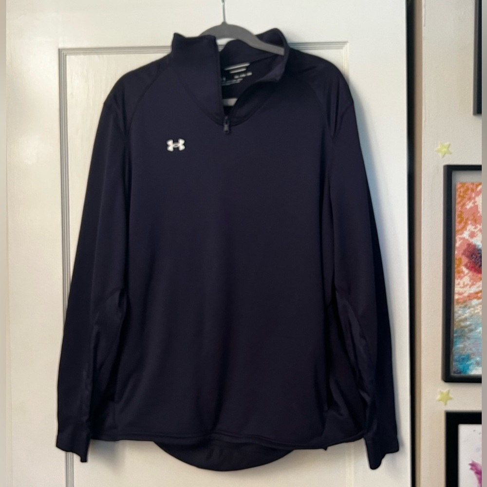Under Armour Navy Performance Pullover 3XL